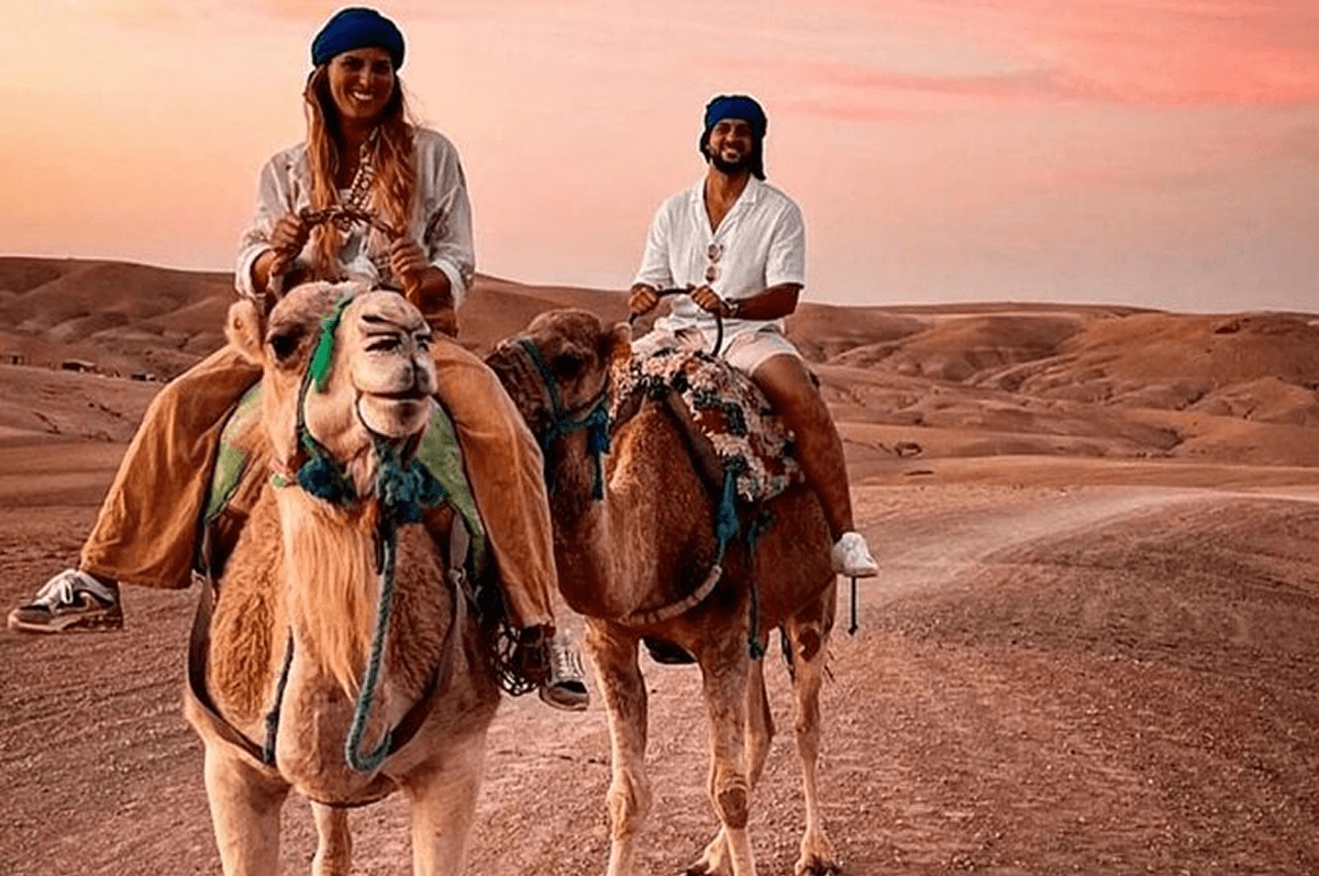 camel ride Marrakech