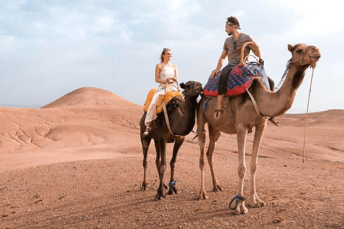 camel ride Marrakech